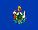Maine
                                      State Flag