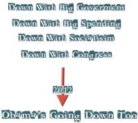 Down with taxes,
congress, socialism and
Obama
